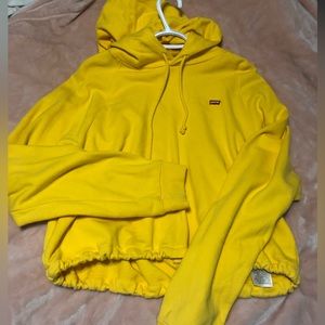 Levi’s cropped hoodie